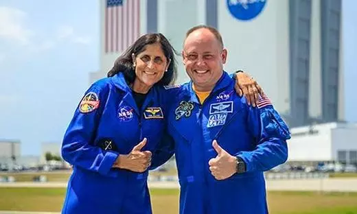 Sunita Williams and Butch Willmore Sunita Williams and Butch Willmore